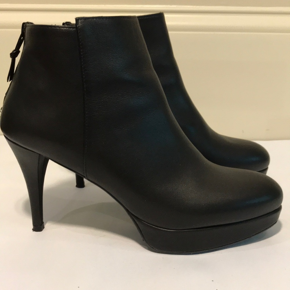Stuart Weitzman “Swell” platform Ankle Bootie